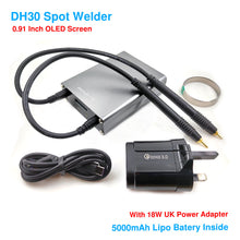 Load image into Gallery viewer, DH30 Spot Welder OLED Screen 5000mAh Lipo Battery Include
